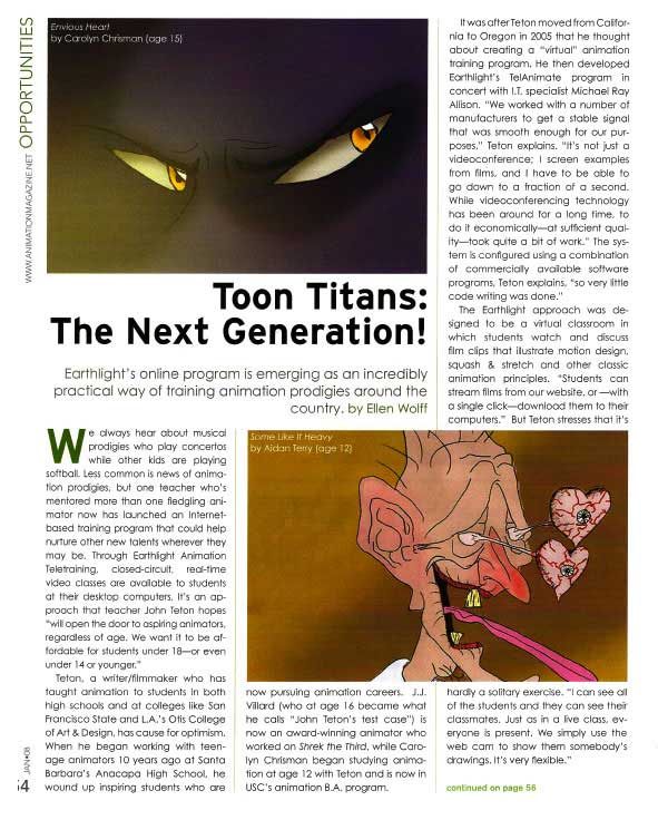 animation magazine