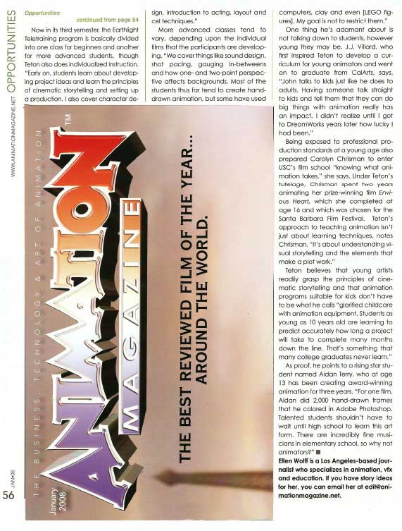 animation magazine